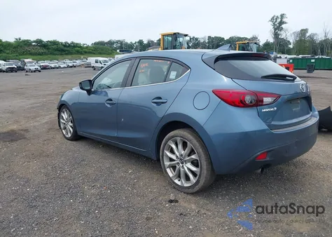 2016 Mazda Mazda3 S Touring z USA, uszkodzony, nr VIN JM1BM1M31G1301260